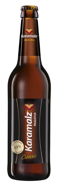 Karamalz Malzdrink - Alcohol 12x0,5l libre - caja de botella.