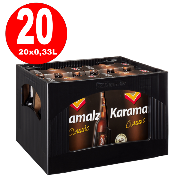 Karamalz Malzdrink - Alcohol 24x0,33l libre - caso original Reduce