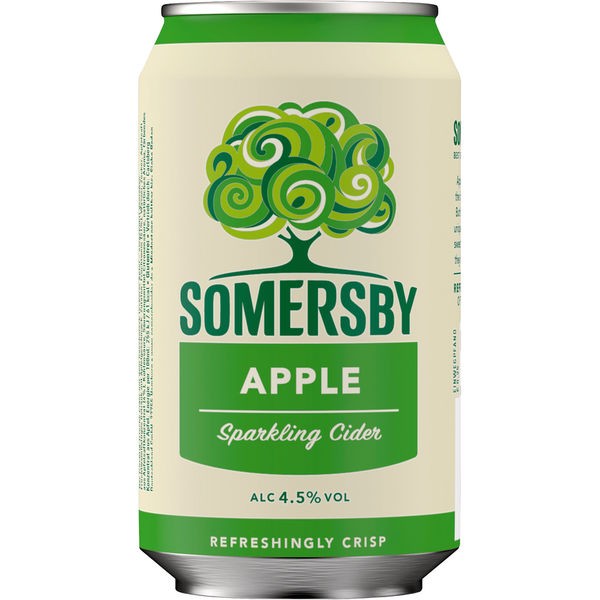 24 latas 0,33L Sidra de Manzana Somersby 4,5% vol. Sidra