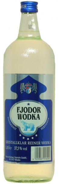 FiÃ³dor vodka 37,5% vol. 0, 7 l