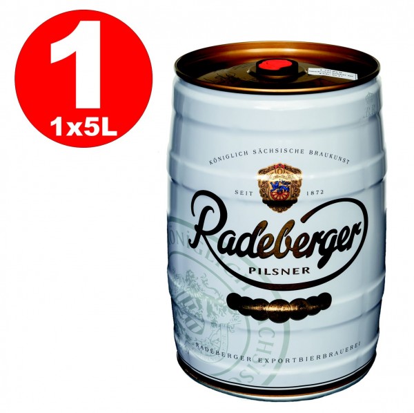 Koenig Rey Pilsener barril de fiesta de 5 litros 4.9% vol