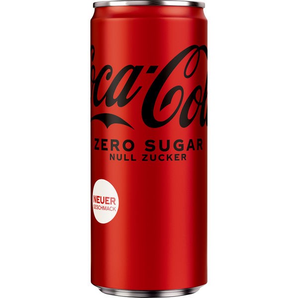 24 x Coca-Cola Zero sin azúcar latas de 0.33L DE UNA SOLA MANO consunir antes de 12/2020